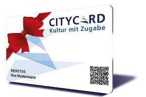 CITY CARD - Die Kultur-Vorteilskarte
