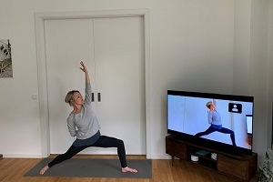 OMline Yoga - Trainieren von zu Hause