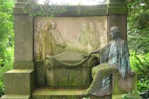 Hauptfriedhof Frankfurt - Alter Teil links rum