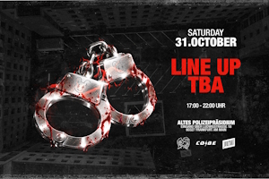 CODE Halloween – Die Halloween-Party mit Kunst, Elektrobeats & Gänsehaut im Innenhof des Alten Polizeipräsidium