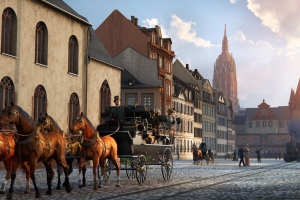 Stadtführung Von früher bis heute - Frankfurt mit TimeRide & Christian  Setzepfandt erleben